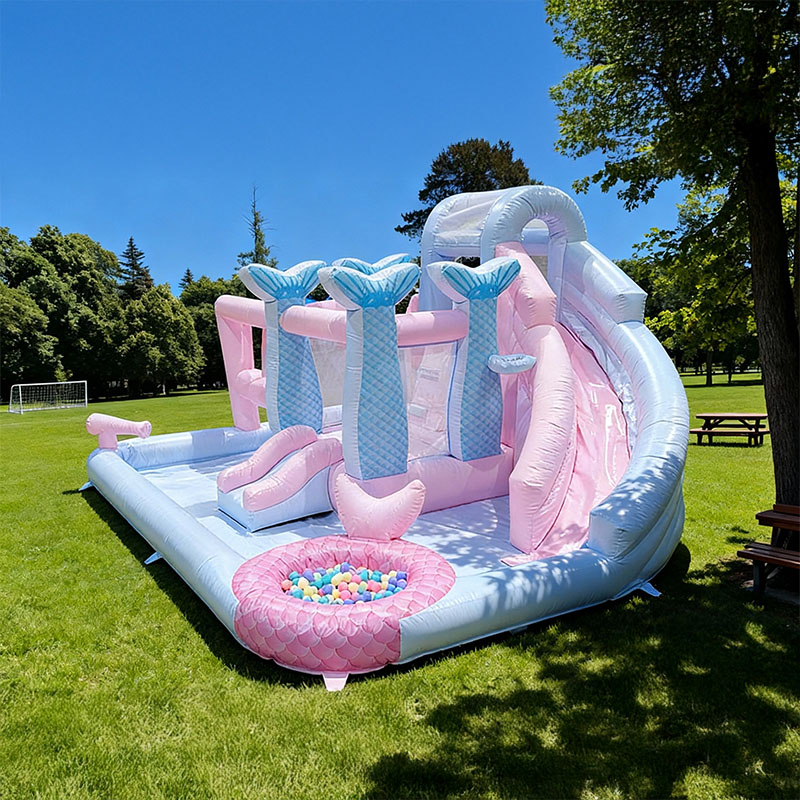 Inflatable Water Slide Castle  - Kids Outdoor Water Slide review and price