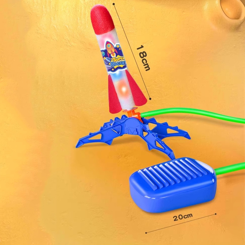 Kids High Flying Rocket Launch - Kids Outdoor Jumping Toys review and price