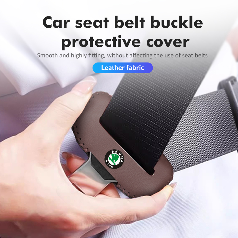 For Skoda PU Leather Car Seat  - Swing Seat Belt review and price