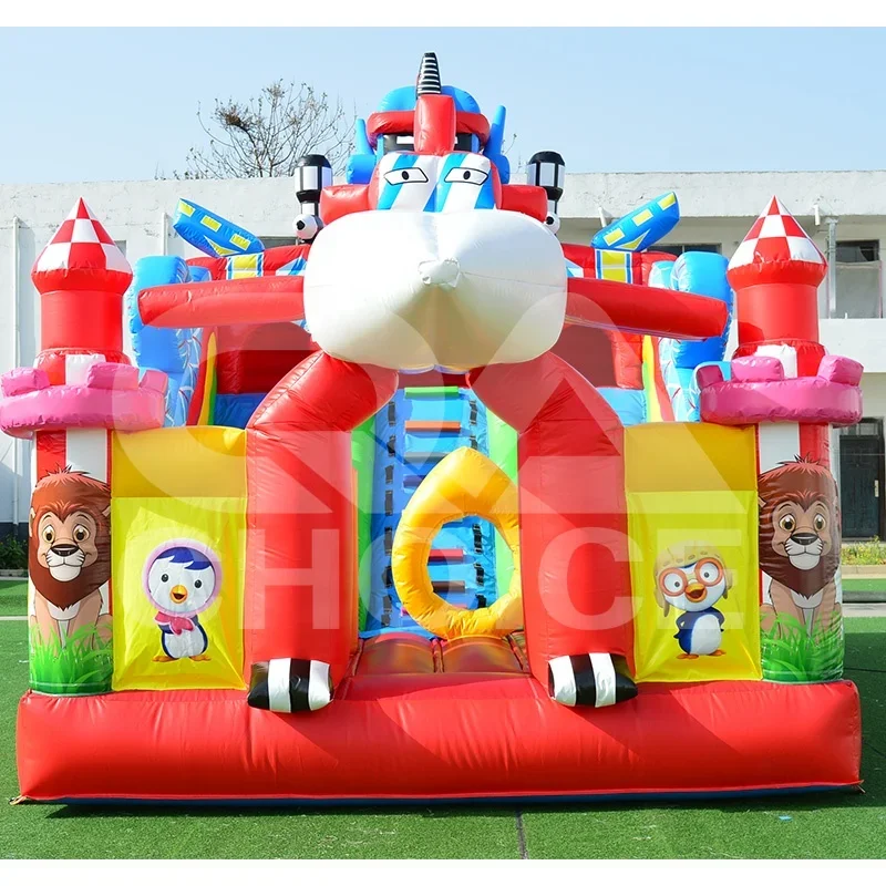 Outdoor Inflatable Bouncy Cast - Kids Outdoor Jumping Castle review and price