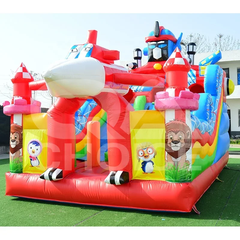 Outdoor Inflatable Bouncy Cast - Kids Outdoor Jumping Castle review and price