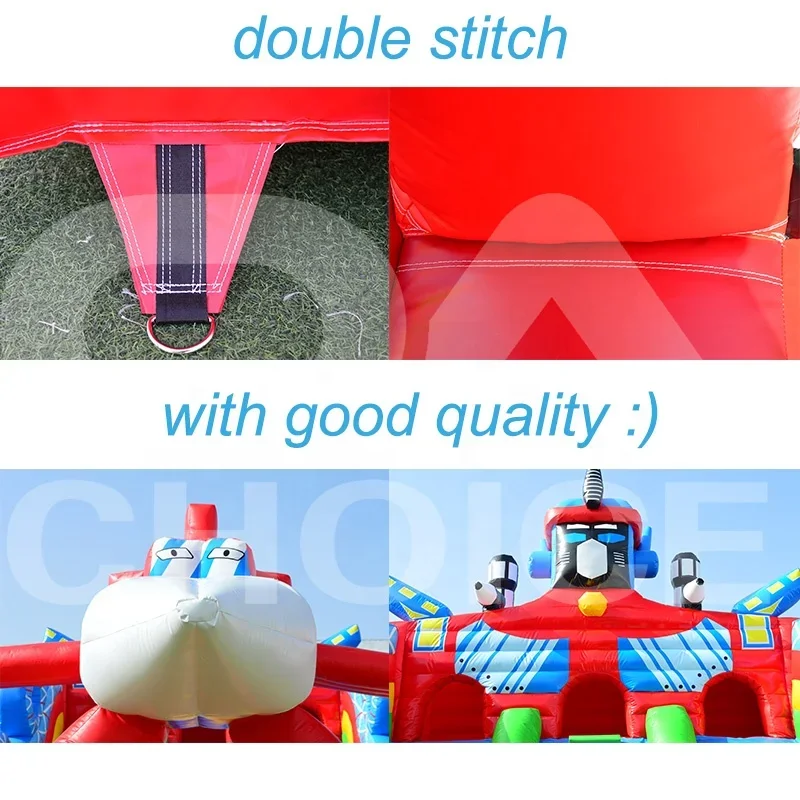 Outdoor Inflatable Bouncy Cast - Kids Outdoor Jumping Castle review and price