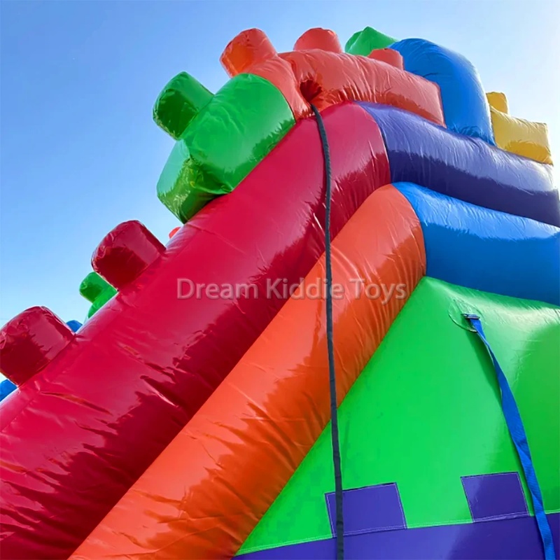 Building Block Commercial Infl - Kids Outdoor Jumping Toys review and price