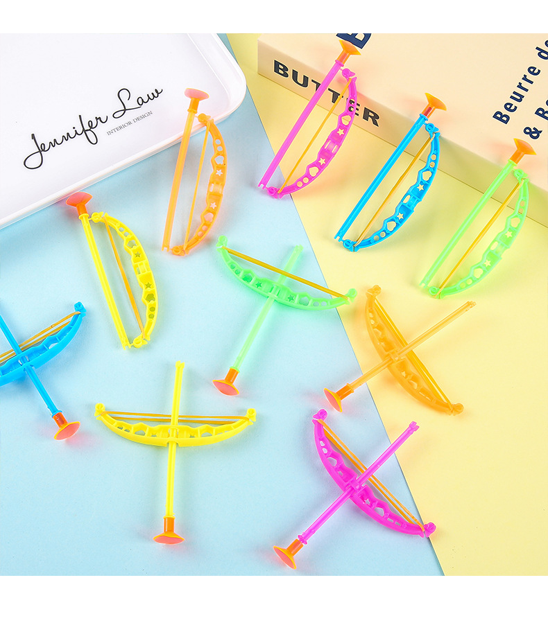 Colorful Plastic Bow and Arrow - Kids Outdoor Archery Set review and price