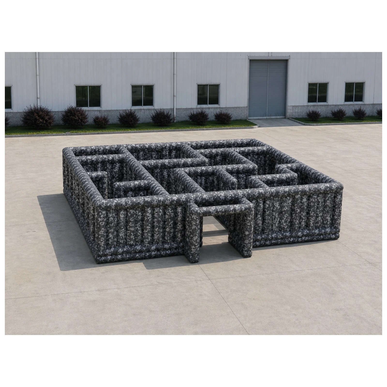 Large Gray Camouflage Open Inf - Kids Outdoor Party Venue review and price