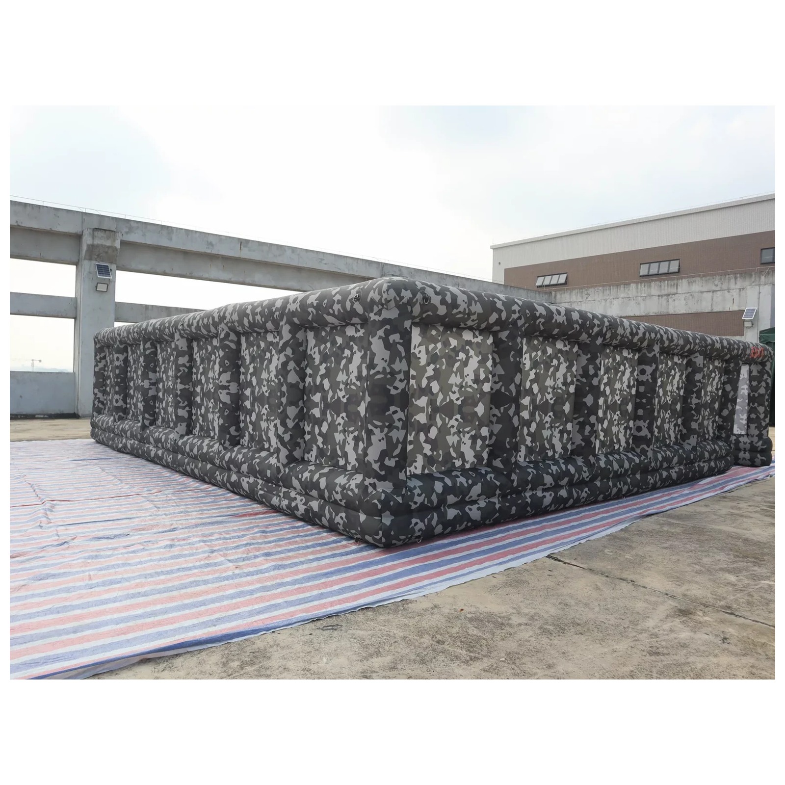Large Gray Camouflage Open Inf - Kids Outdoor Party Venue review and price