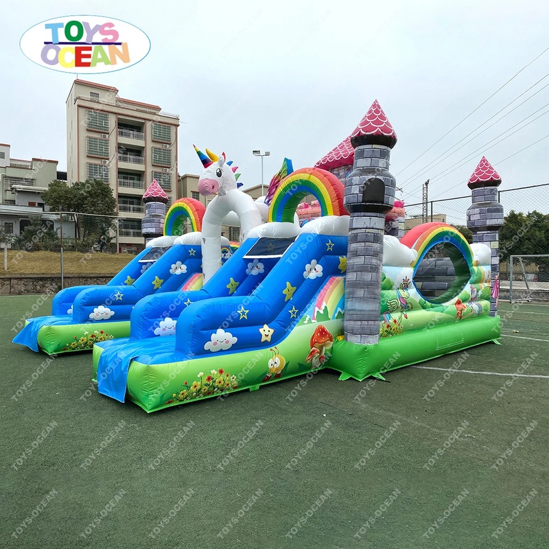 Customized Large Outdoor Playg - Kids Outdoor Jumping Castle review and price