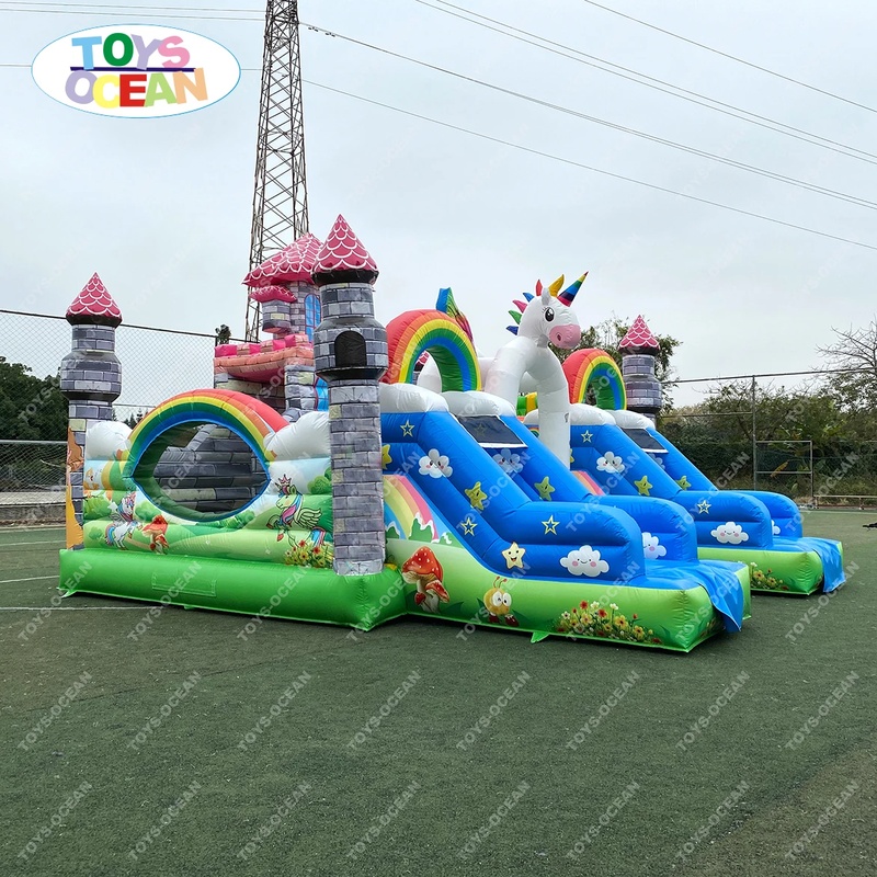 Customized Large Outdoor Playg - Kids Outdoor Jumping Castle review and price
