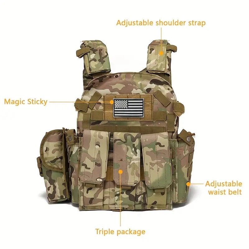 Child Camouflage Tactical Vest - Kids Outdoor Vest review and price
