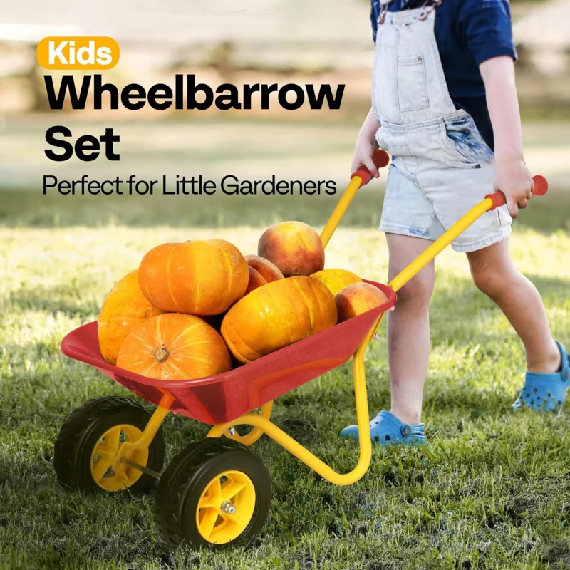 Kids Wheelbarrow Children Gard - Kids Outdoor Garden review and price