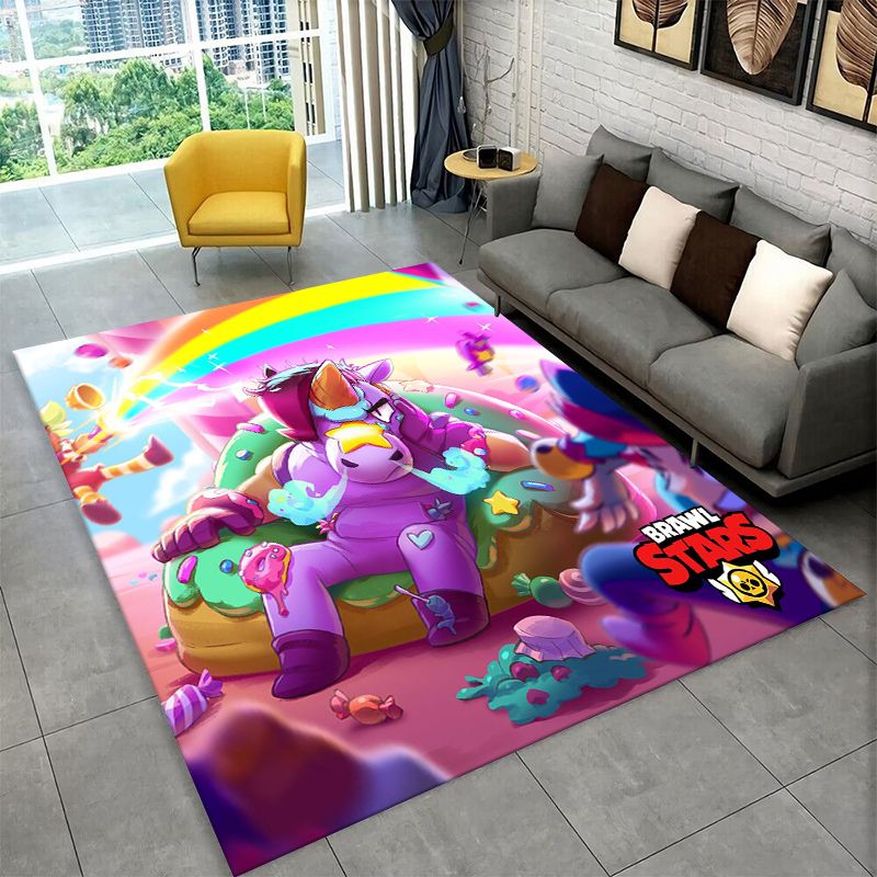 Cartoon B-Brawl Game Non-Slip  - Kids Outdoor Flooring review and price