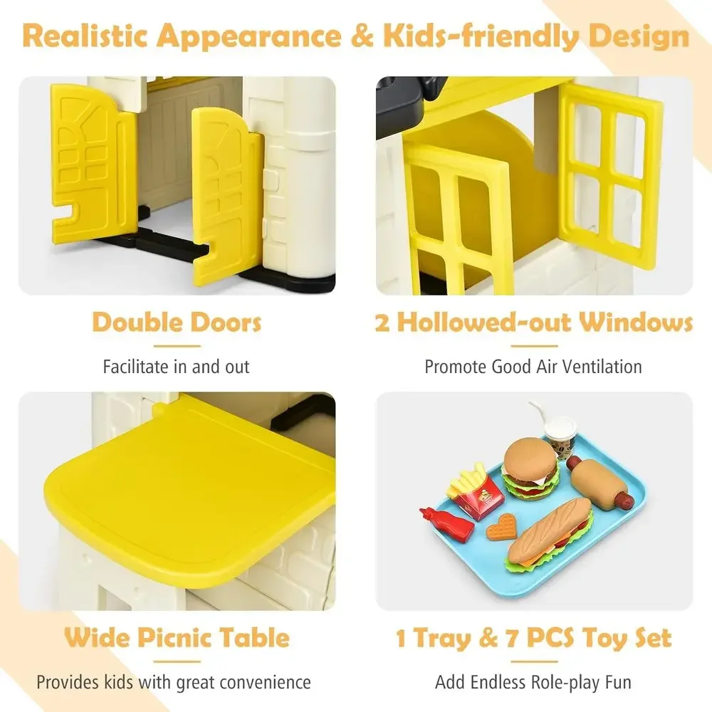 Playhouse or Kids, Outdoor Gar - Kids Outdoor Picnic Table review and price