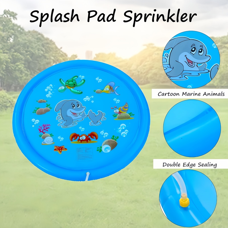 Children Play Spray Mat 100cm  - Kids Outdoor Activity Centre review and price